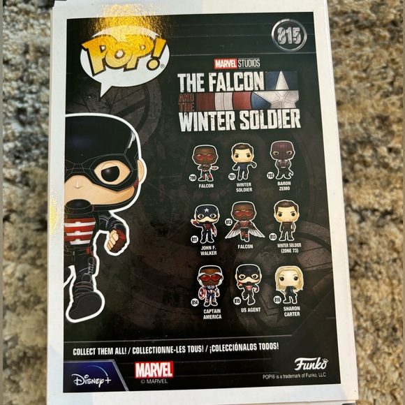 US Agent from Falcon and the Winter Soldier #815 Funko Pop - Picture 2 of 4